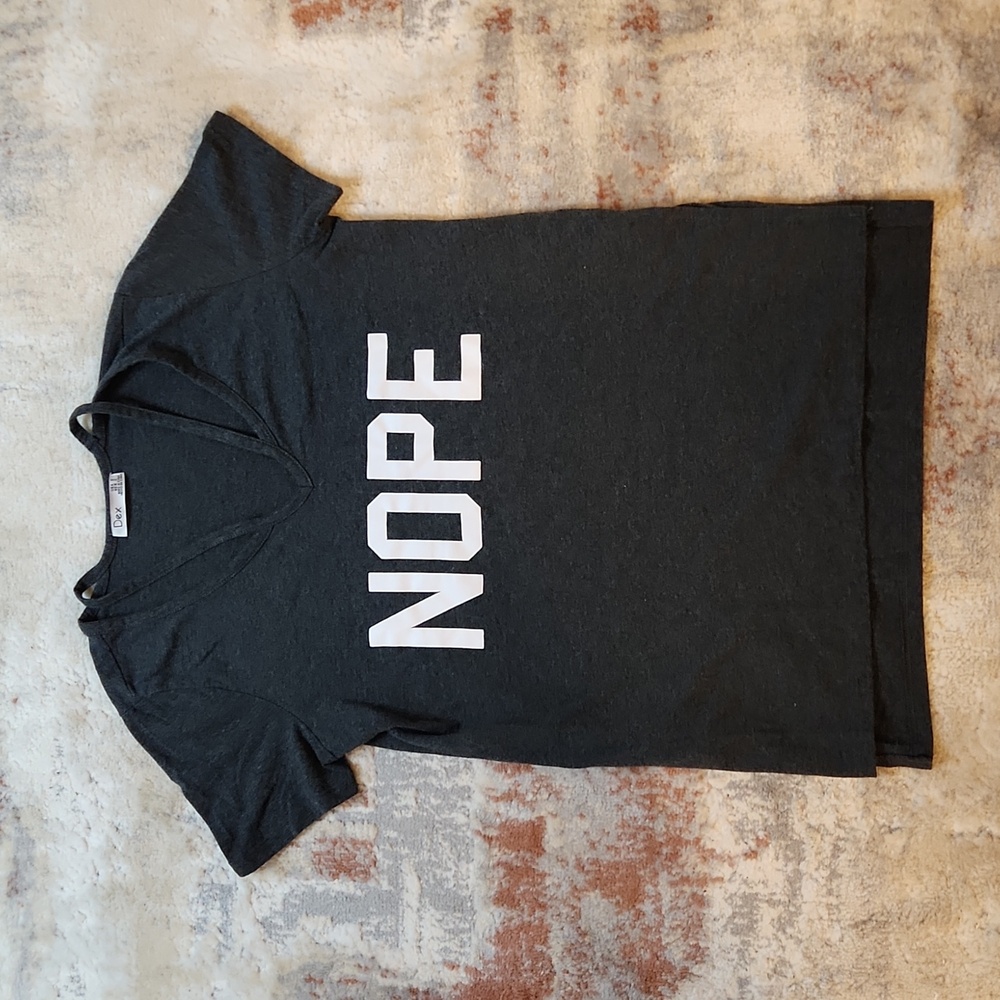 'NOPE' Short Sleeve Tee - S